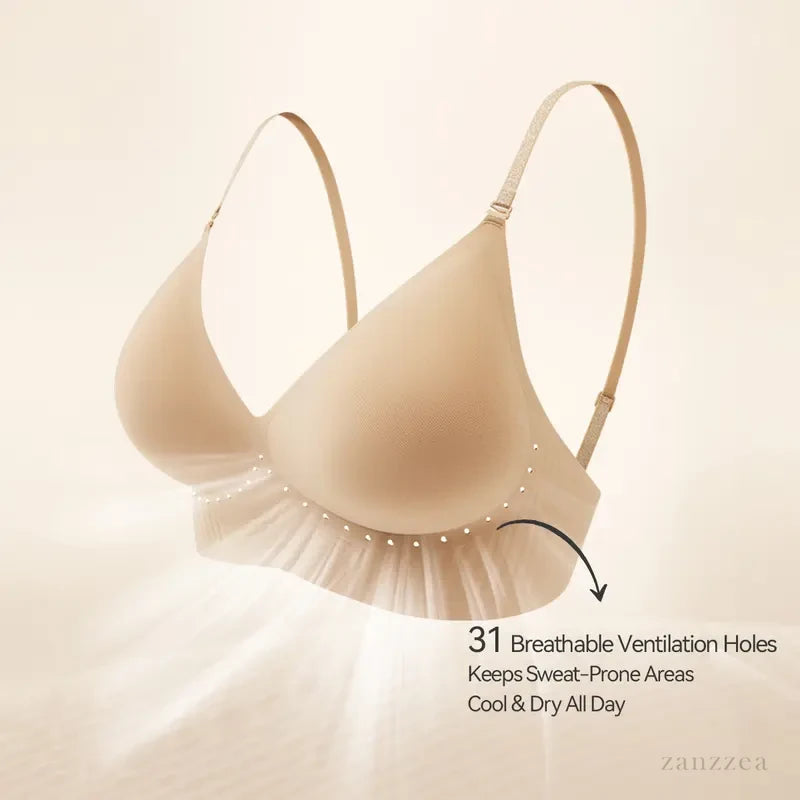 💞Deep V Low Back Backless Bra for A/B/C Cup - Seamless Invisible Bra