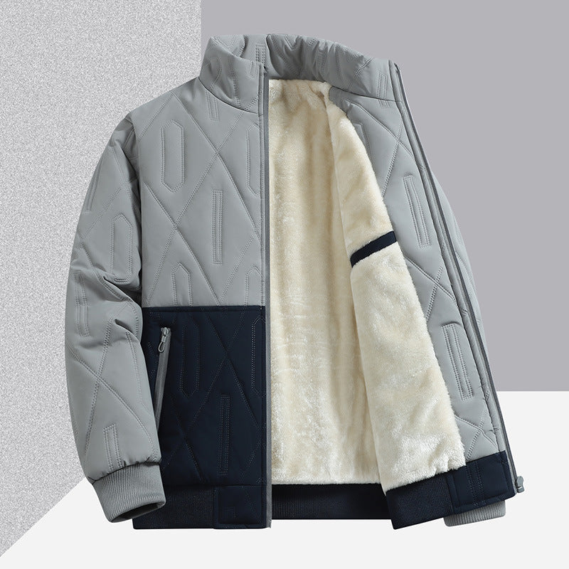 Men's casual padded coat designed for autumn and winter