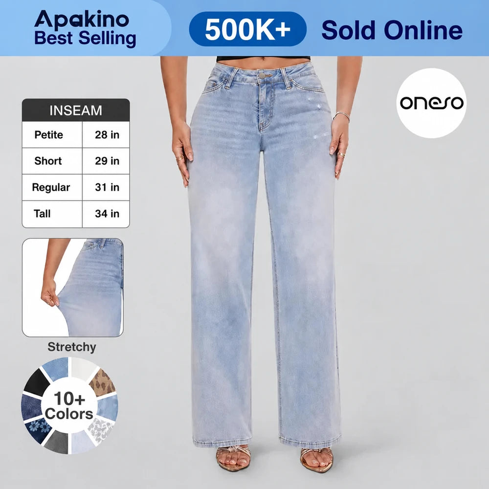 Magic ONESO wide leg jeans — opvi